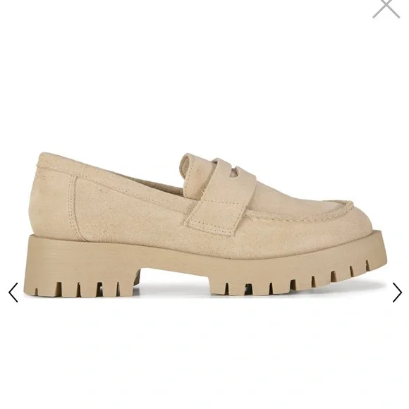 Madden Girl Slip On Loafers Sand Cream Beige - Picture 6 of 9